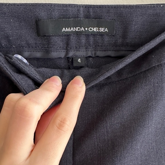 Amanda & Chelsea Dark Grey Dress Pants, Women’s Slacks, Business Attire, 4 - Picture 10 of 16